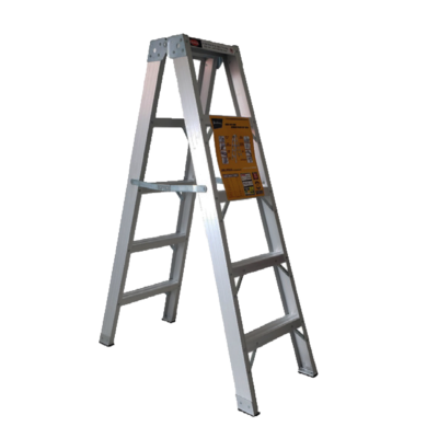 ESCALERA ALUM. T/TIJERA DOBLE ACCESO 7P 2.10mt