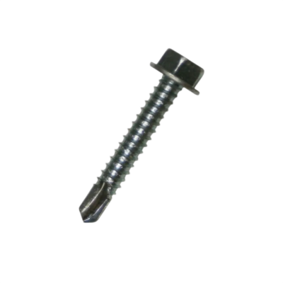 TORNILLO P/PERFORAR C/HEXA P/FINA C/CAUCH 2x12