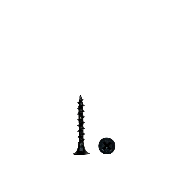 TORNILLO P/AGLOMERADO NEGRO 1-1/4X7 R/GRUESA