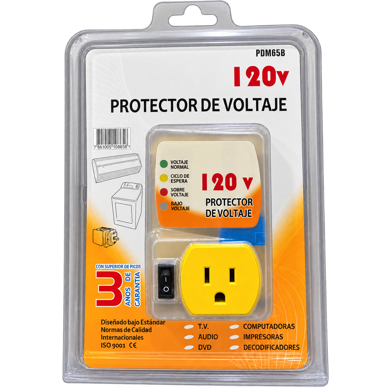 PROTECTOR DE VOLTAJE 110V