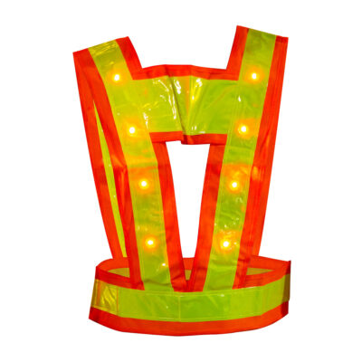 CHALECO REFLECTIVO CON LUCES