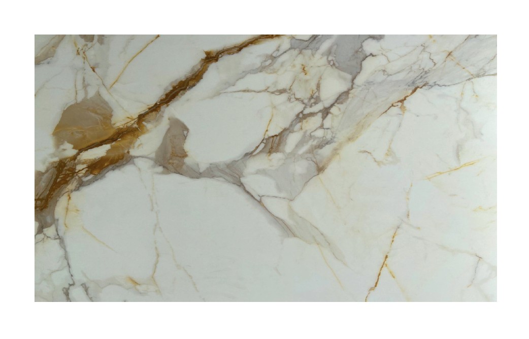 PIEDRA SINTERIZADA IMPERIAL GOLD MATE 2600X800X15MM