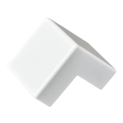 ANGULO PLANO PVC 20X10MM