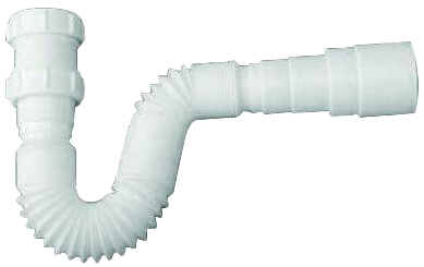 SIFON PLASTICO T/ACORDEON  1-1/2