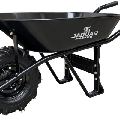 CARRETILLA JAGUAR MASTER NEGRA CON RUEDA TRACTOR NEGRA 1-1/2" (4.00-8)