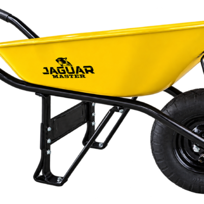 CARRETILLA JAGUAR MASTER AMARILLA CON RUEDA 16" T/TRUPPER