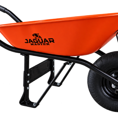CARRETILLA JAGUAR MASTER NARANJA CON RUEDA 16" DIAMANTE