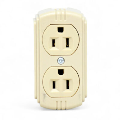 TOMACORRIENTE BEIGE S/P 2S POLARIZADO