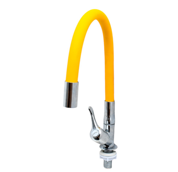LLAVE VITTO FLEXIBLE MESÓN/COCINA COLOR AZUL