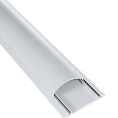 CANALETA BLANCA BAOLY DE PISO PVC 50X15X1.8X2000 MM