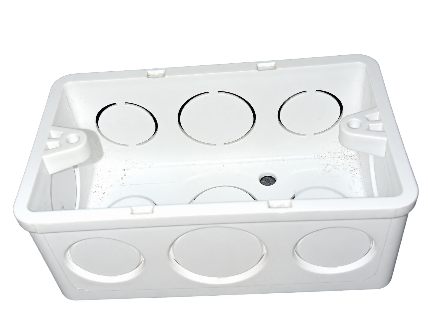 CAJETIN RECTANGULAR BLANCO