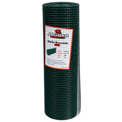 MALLA JAGUAR MASTER REVESTIDA PVC 1.15MMX3/4"X3/4"X1X30M 15KG