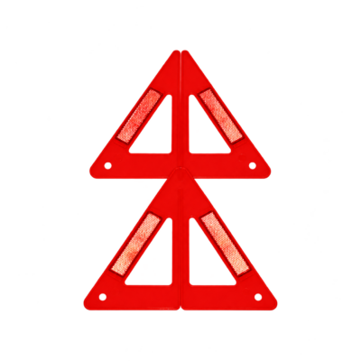 TRIANGULO PARA CARRO EN ESTUCHE DE CARTON 42X42X42