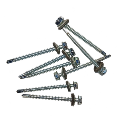 TORNILLO P/BROCA C/ARANDELA NEOPRENO 2X12
