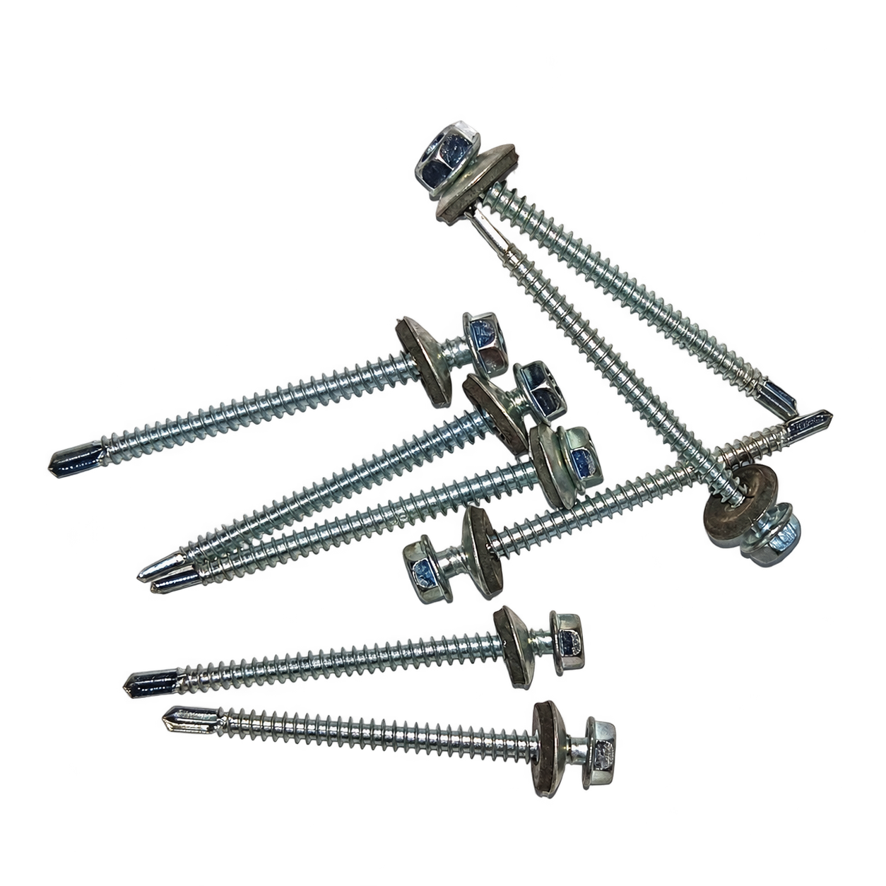 TORNILLO P/BROCA C/ARANDELA NEOPRENO 2X12