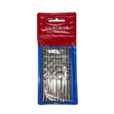 BROCA DE CONCRETO 3/16" X 10PCS SET