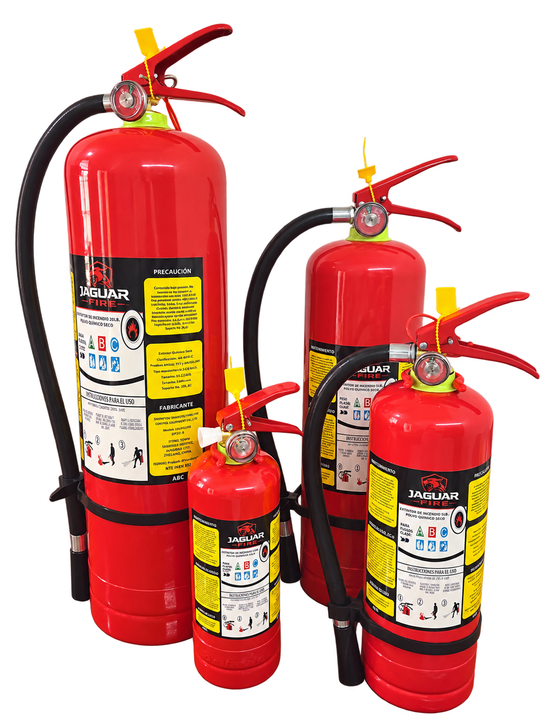 EXTINTOR JAGUAR FIRE ABC 10LBS