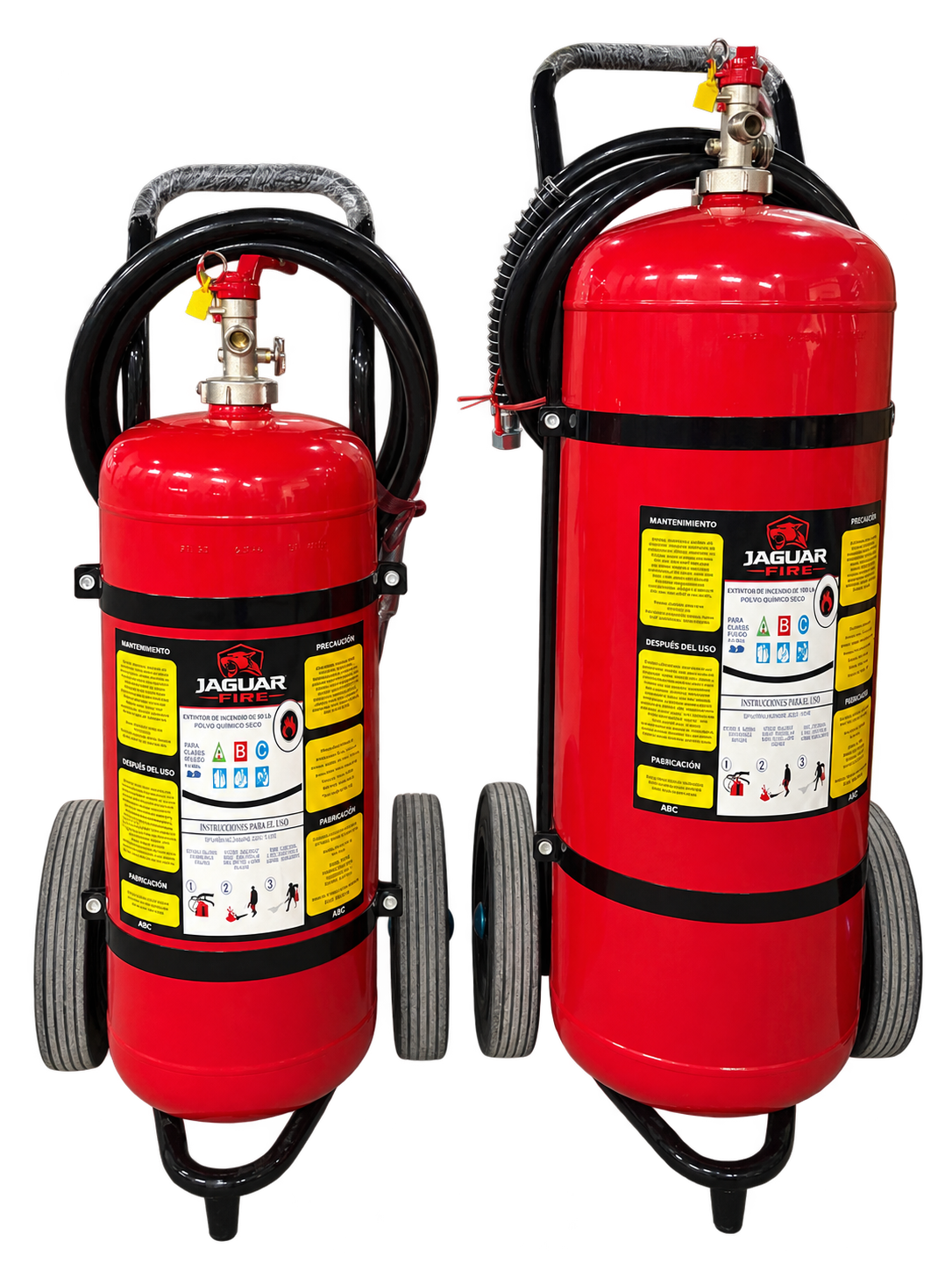 EXTINTOR JAGUAR FIRE ABC 100LBS