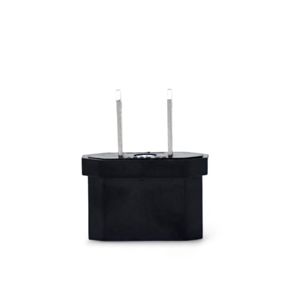 ADAPTADOR REDONDO A PLANO NEGRO 110/60HZ