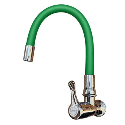 LLAVE VITTO FLEXIBLE PARED/COCINA COLOR VERDE