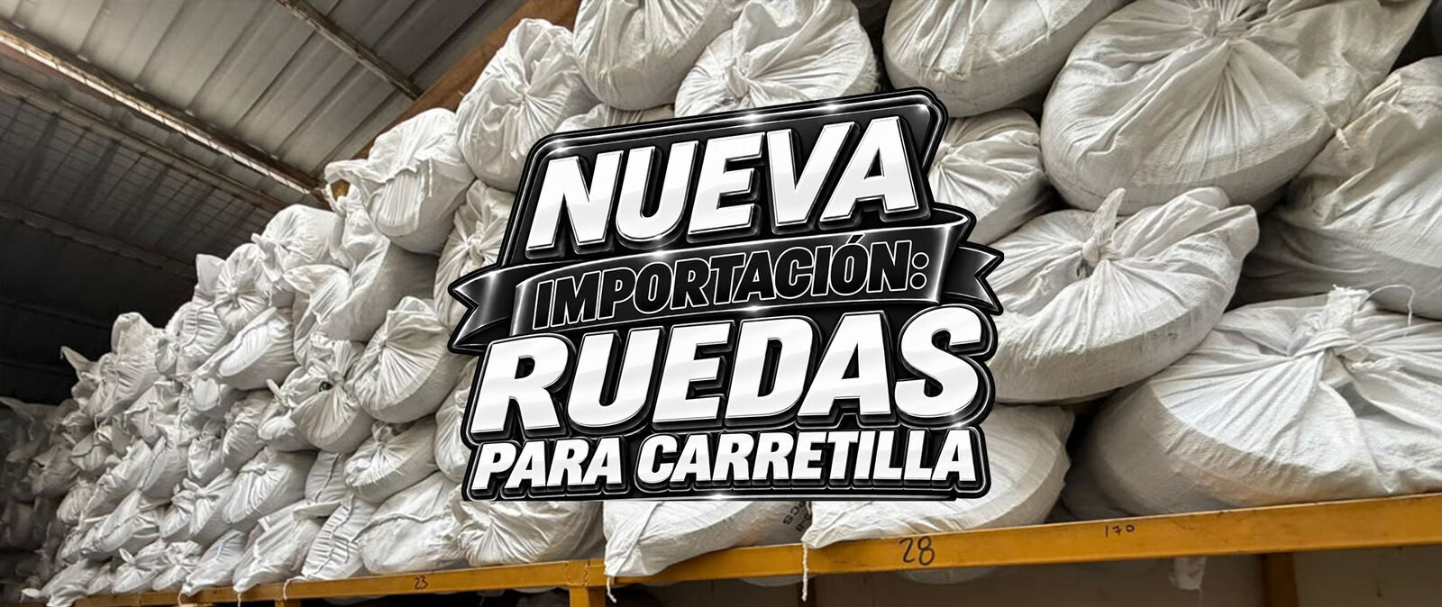 Ruedas para carretilla