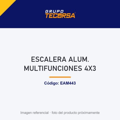 ESCALERA ALUM. MULTIFUNCIONES 4X3