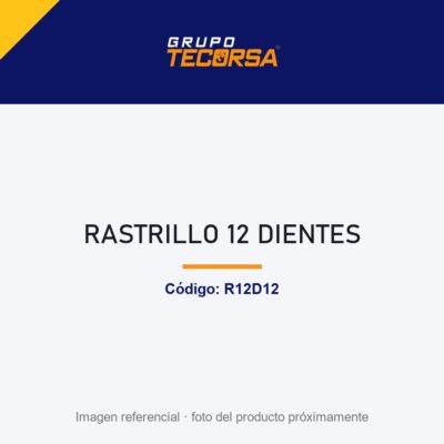 RASTRILLO 12 DIENTES