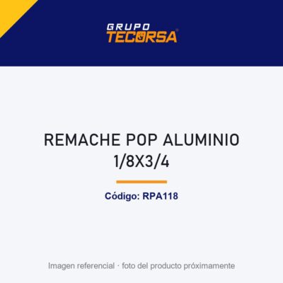 REMACHE POP ALUMINIO 1/8X3/4